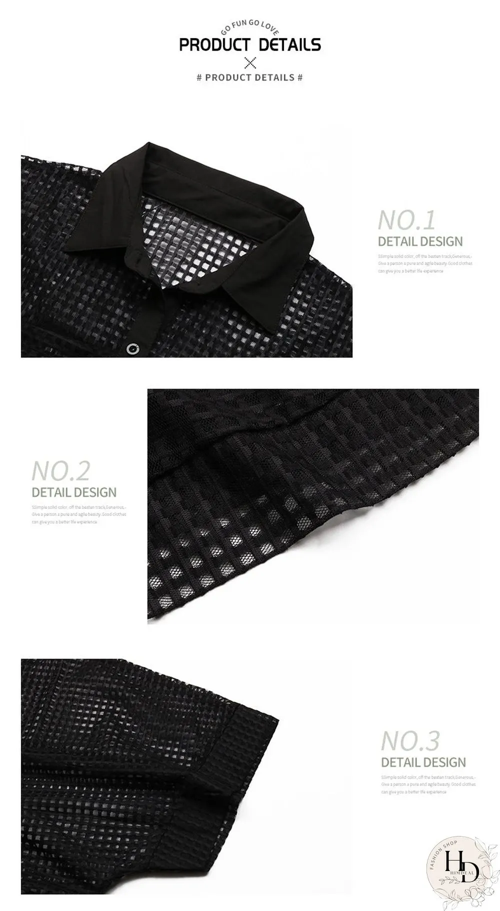 New Fashion Lace-up Black Mesh Perspective Dress Black Dresses