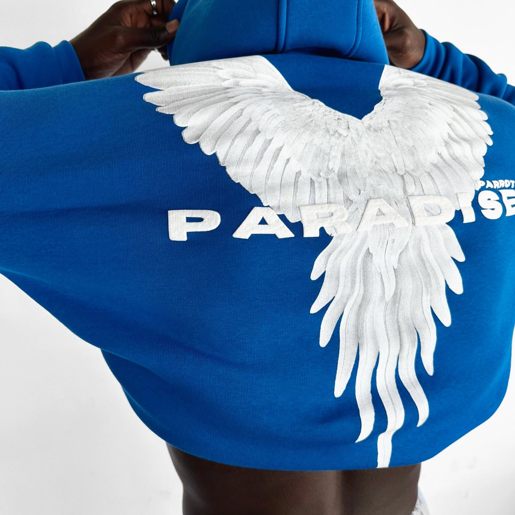 Oversize Parrot Hoodie / [blueesa] /