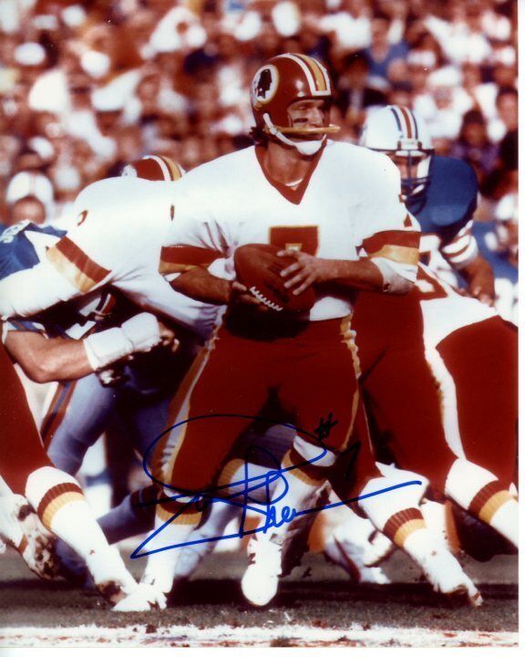 JOE THEISMANN signed autographed NFL WASHINGTON REDSKINS Photo Poster painting