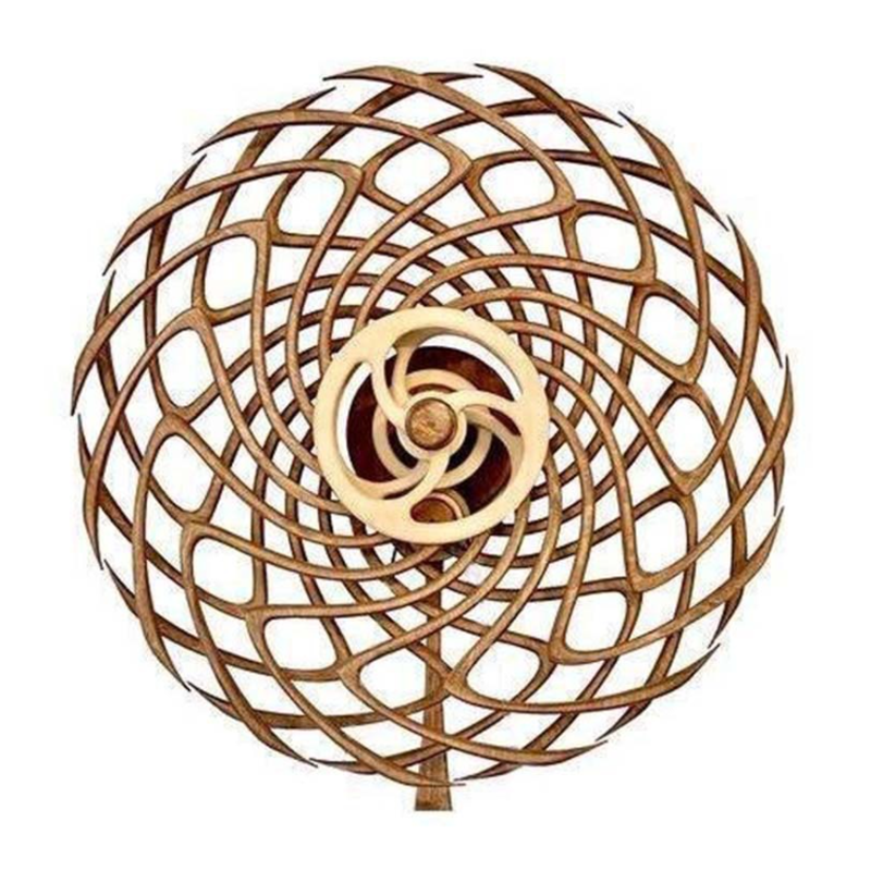 Spinning Art-Handmade Kinetic Sculpture
