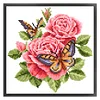 Butterfly - 9CT Partial Beaded Cross Stitch Kit(27x27cm)