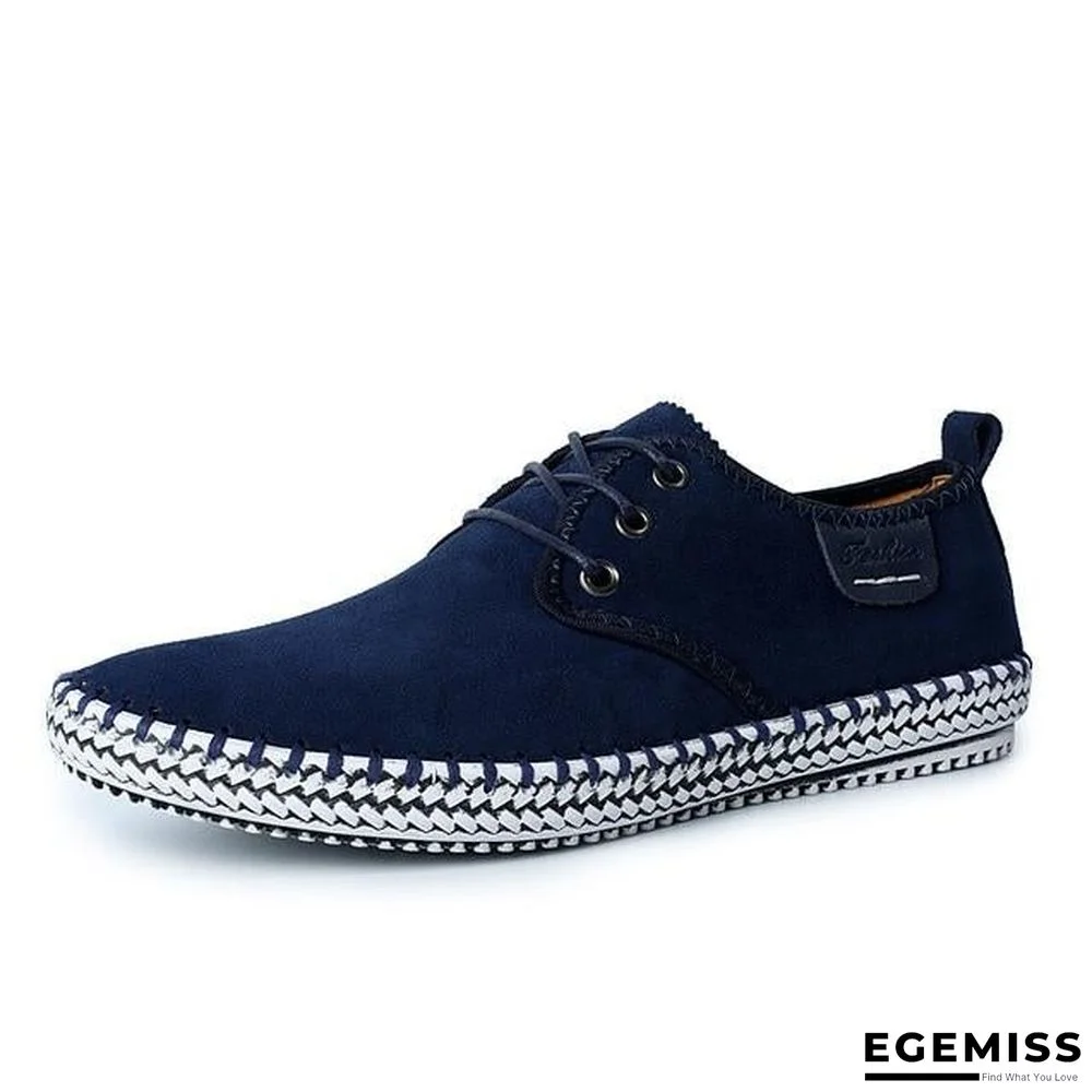 Men High End Suede Breathable Non-slip Casual Sneakers Shoes | EGEMISS