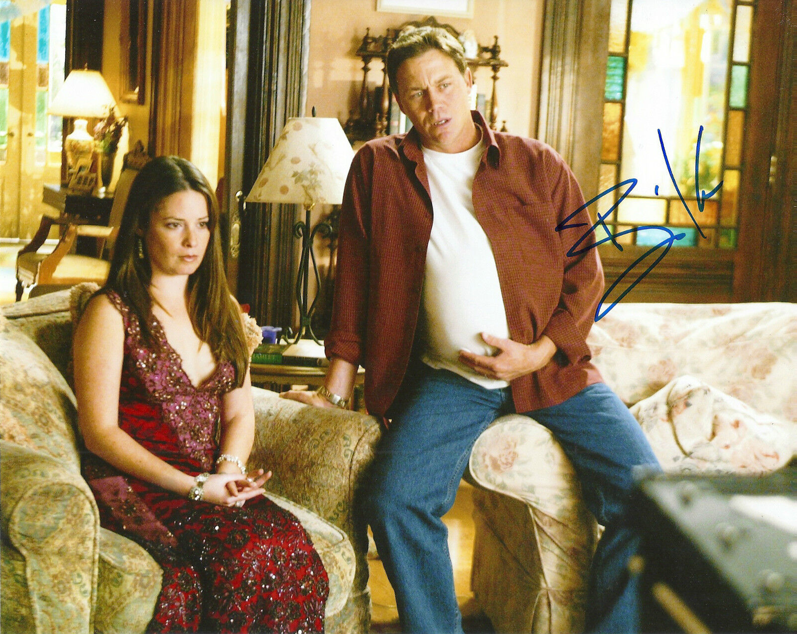 BRIAN KRAUSE 'CHARMED' LEO WYATT SIGNED 8X10 PICTURE