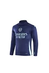 2024/2025 Arsenal Half-Pull Training Suit Royal Blue Football Shirt 1:1 Thai Quality