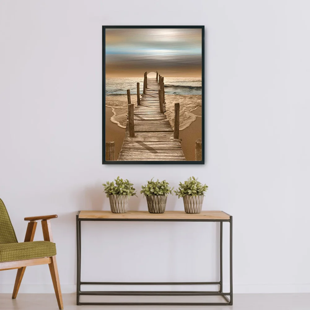 11ct Stamped Cross Stitch - Seaside(36*46cm)