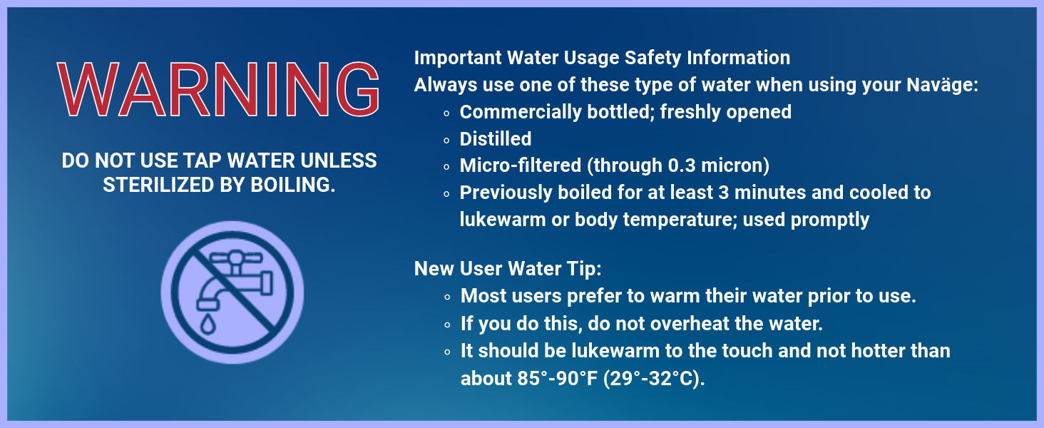 water warning