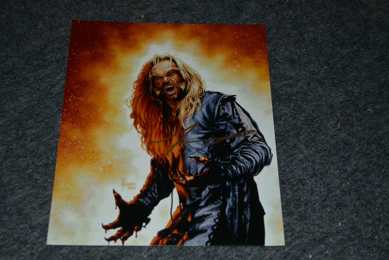 TYLER MANE signed autograph In Person 8x10 X MEN SABERTOOTH