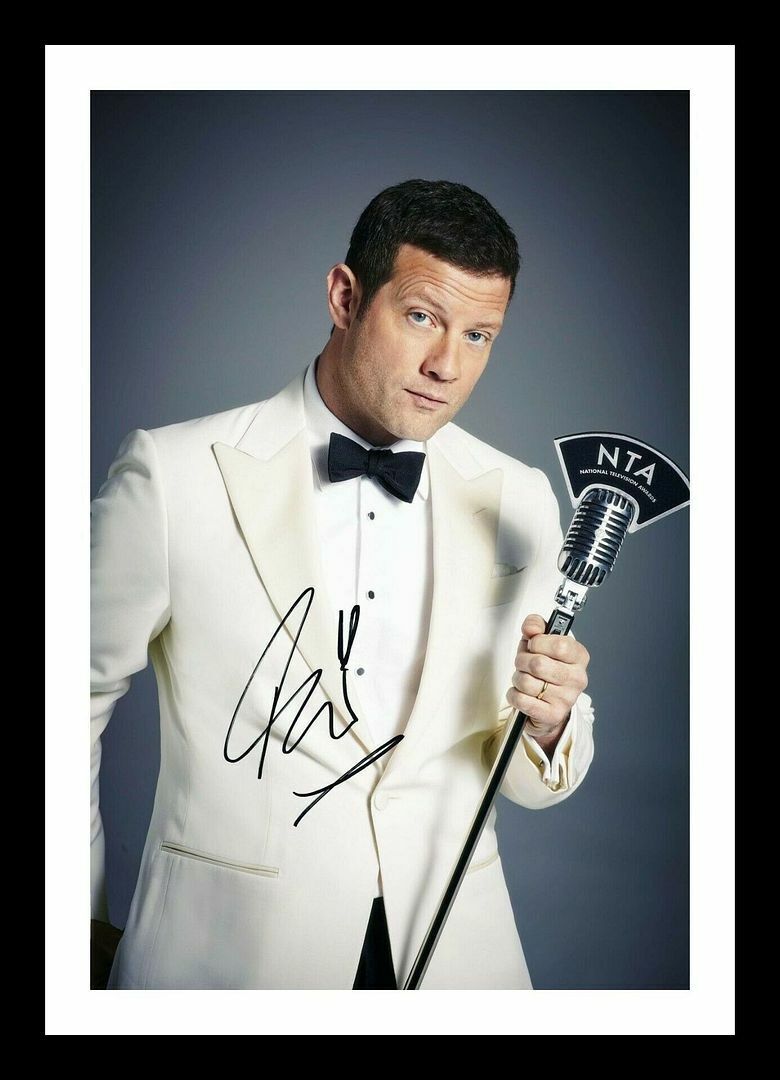 Dermot Oleary Autograph Signed & Framed Photo Poster painting