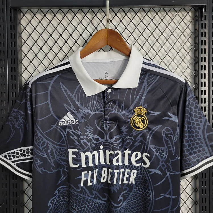 Real Madrid Chinois Dragon Édition Spéciale 2023-2024 - Bleu