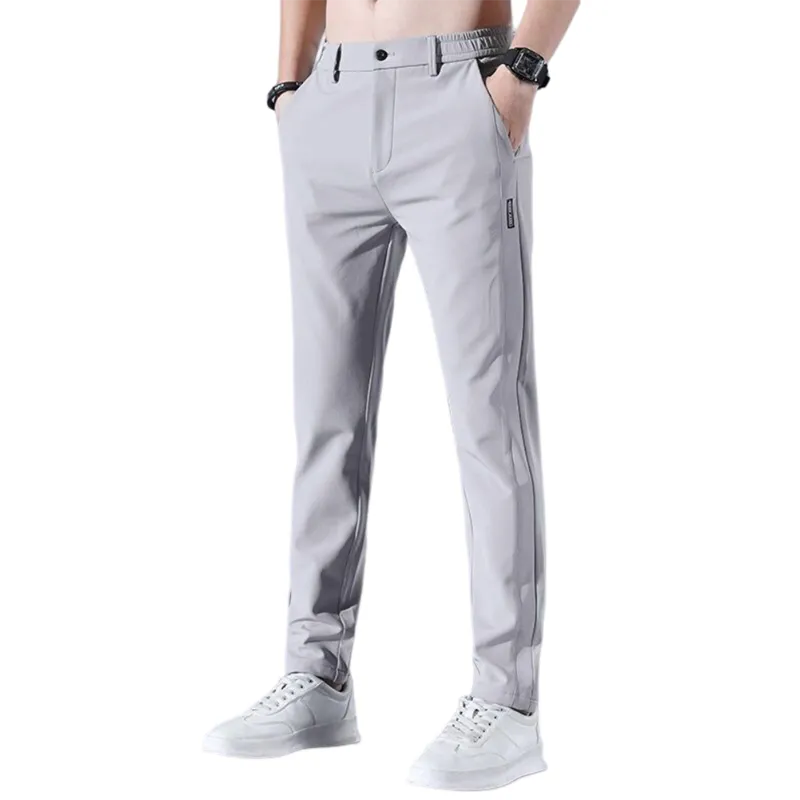 Men&#39;s Pants Men&#39;s Golf Trousers Quick Drying Long Comfortable Leisure With Pockets Stretch Relax Fit Breathable Zipper Design