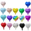 50PCS Heart Shape 18" Aluminum Film Balloons Wedding Party Ceremony Decoration Supplies