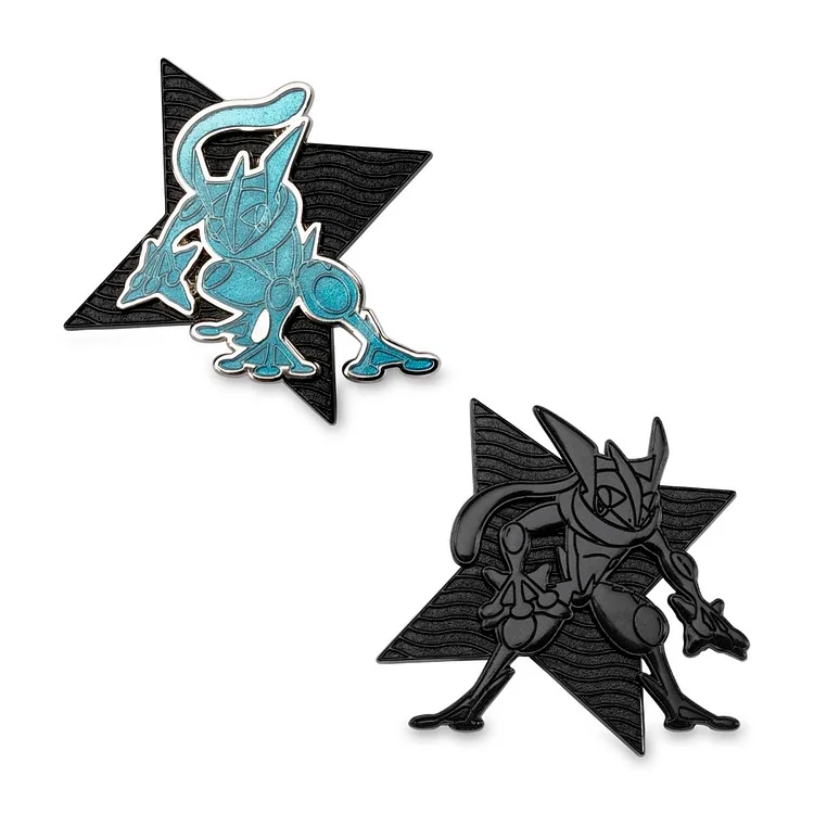 Greninja Stealth Pokémon Pins (2-Pack)
