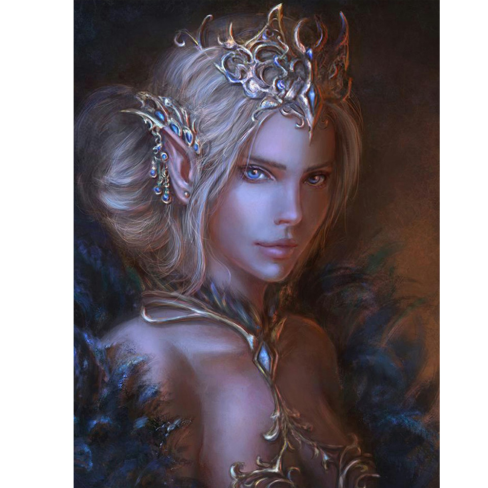 

Ethnic Beauty - Round Drill Diamond Painting - 30*40CM, 501 Original