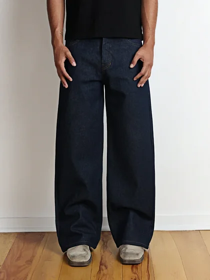 OKAYAMA RAW SELVEDGE BAGGY JEANS