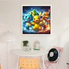 Pok&eacute;mon - 14CT Stamped Cross Stitch - 40*40cm