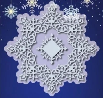 Piggy Craft metal cutting dies cut die mold Winter Christmas Series Scrapbook paper craft knife mould blade punch stencils dies