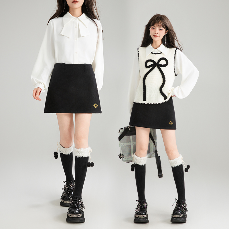 Cricninjo KEIKO Anti-Wrinkle White Shirt Small Point Collar Drapey Long Sleeve Interview Ready Spring Summer Elegant Commute Professional