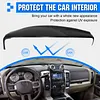 [US Local Warehouse] For RAM 1500 2500 3500 2002-2005 Dashboard Panel Dash Instrument Cover Cap Car Dashboard Protector Instrument Panel Protector Instrument Panel Protector