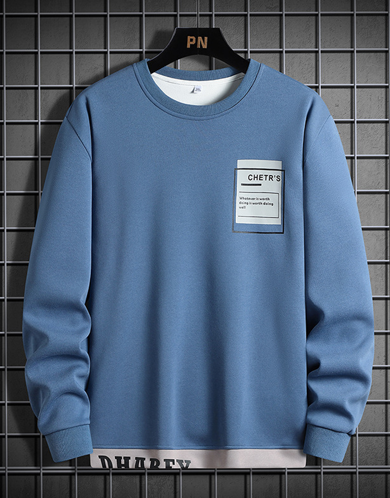 Casual Loose Round Neck Sweatshirt / TECHWEAR CLUB / Techwear