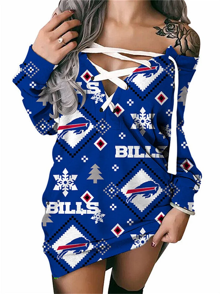 Buffalo Bills
Limited Edition Lace-up Sweatshirt