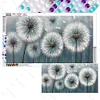 2Pack Flower-Full Round Diamond Painting(70x40cm)