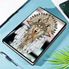 Indian Wolf Special Shaped A5 5D DIY Diamond Art Painting Notebook Kit