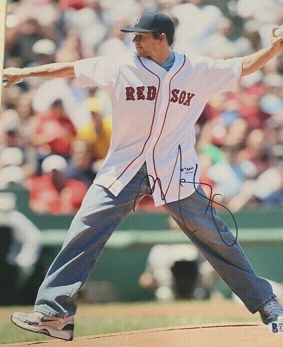Mark Wahlberg signed autographed 11x14 Photo Poster painting Boston Red Sox Beckett COA