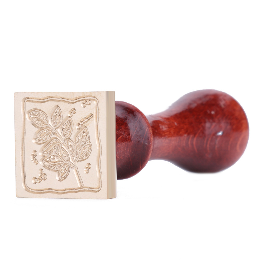 

Vintage Square Sealing Wax Stamp - Wax Seal Stamp, 501 Original