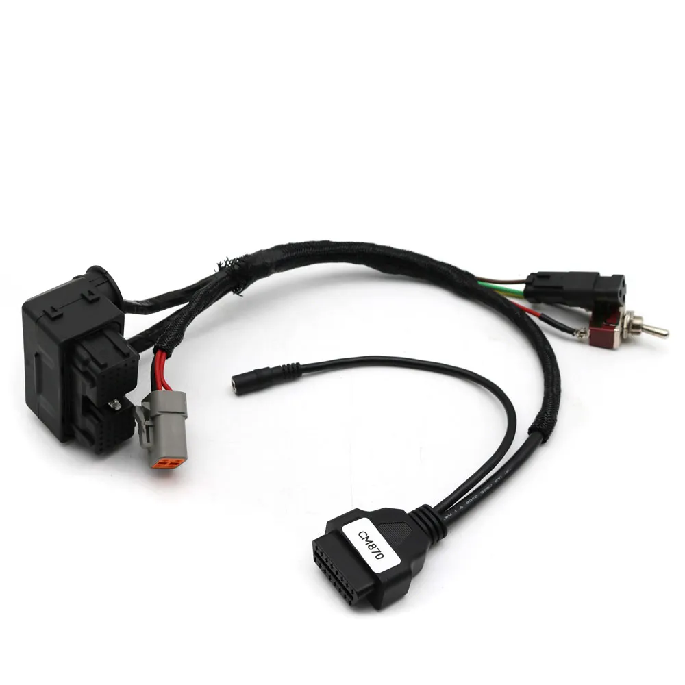 CM870 ECU Programming Diagnostic Detection Cable for cummins Diesel Engine