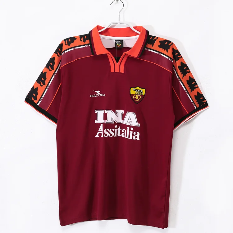1998/99 Roma Home Retro Jersey