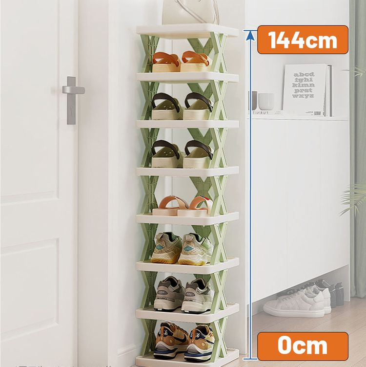 Shoe rack home storage rack small folding shoe shoe shelf multi