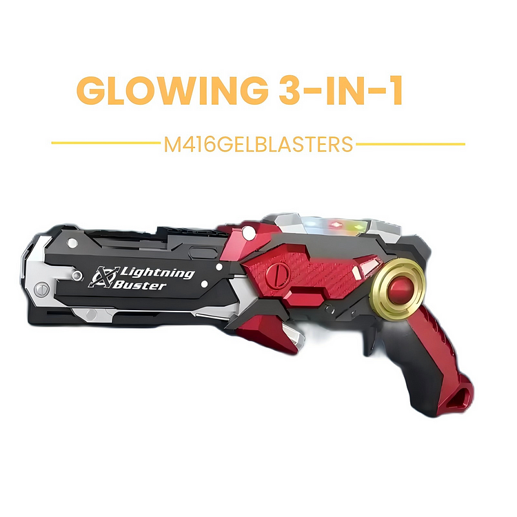 Glowing Gel Blaster 3-in-1 Transformer Gun Electric Sword Transformer