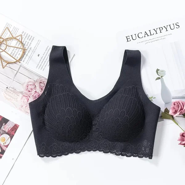 ✨Latex 4.0 Graceful Anti-saggy Breathable Lace Bra