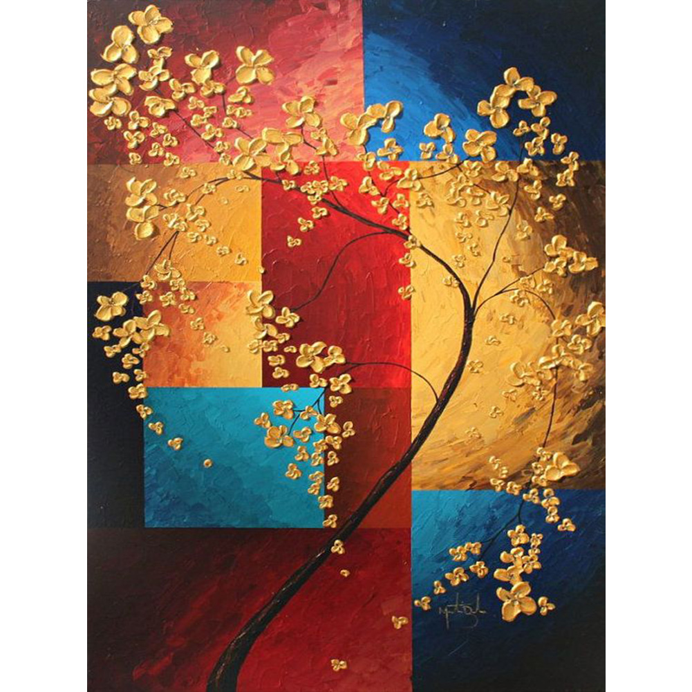 

Ginkgo Leaves - Round Drill Diamond Painting - 30*40CM, 501 Original