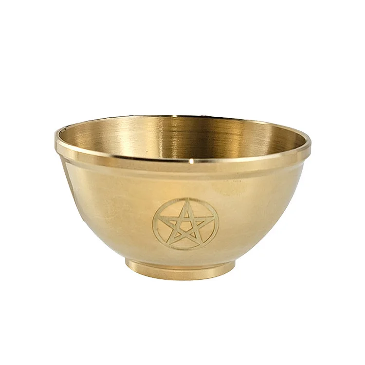 Olivenorma Three Phase Moon Pentagram Fragrance Copper Holy Bowl