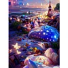2Pcs/set Diamond Painting-5D Full Round Drill Fantasy Path(40*30 CM)