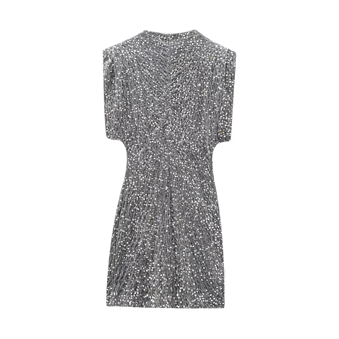 Nigikala Nigikala Multi-Color Round-Neck Sleeveless Dress Short Dress 2025 Spring New K41113