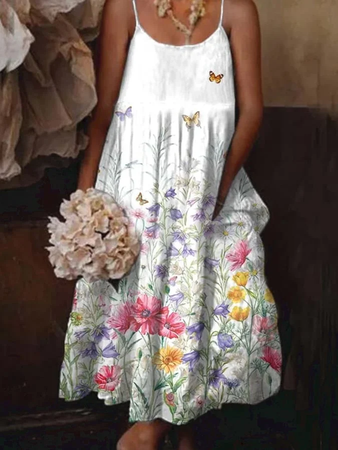 Women's Floral Casual Printed Dress