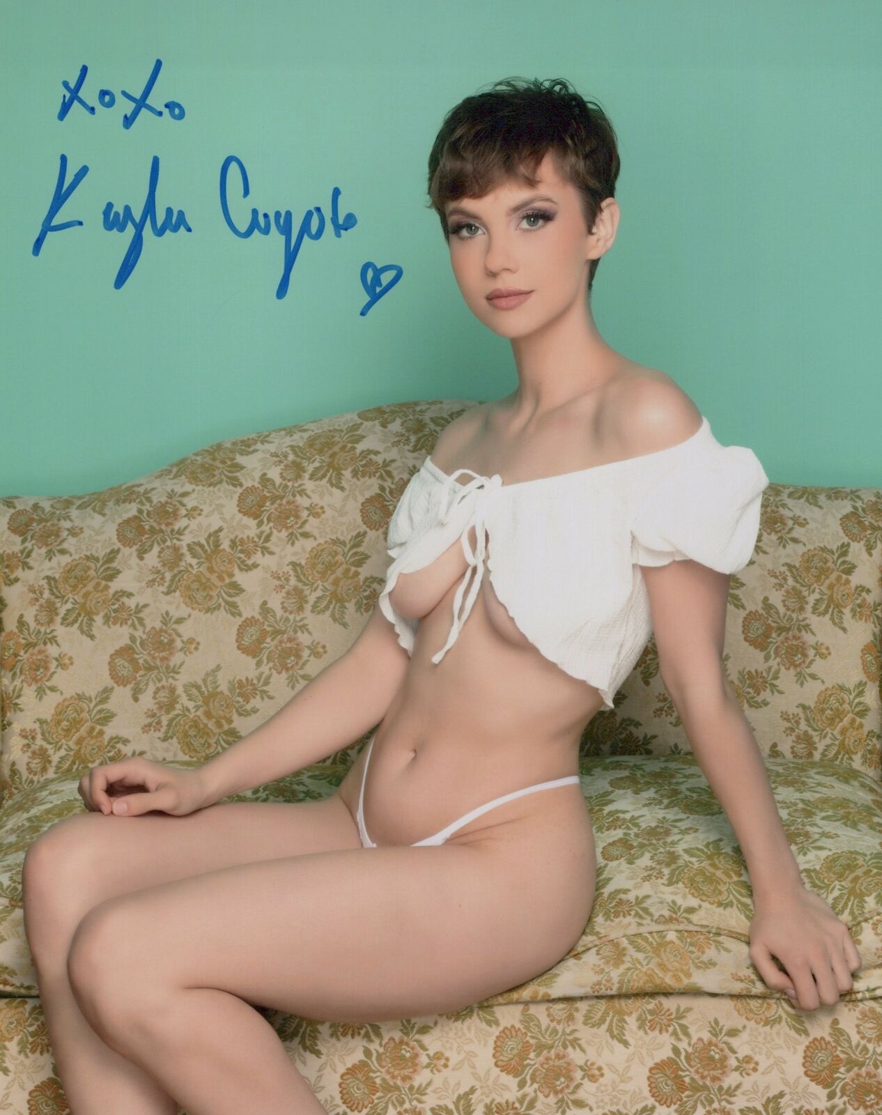 Kayla Coyote autographed 8x10 Photo Poster painting COA