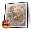 Golden Bloom Butterfly-Special Shaped Diamond Painting