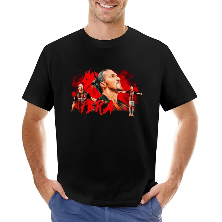 Zlatan Ibrahimovic Inspired Men's Soccer Culture Tee