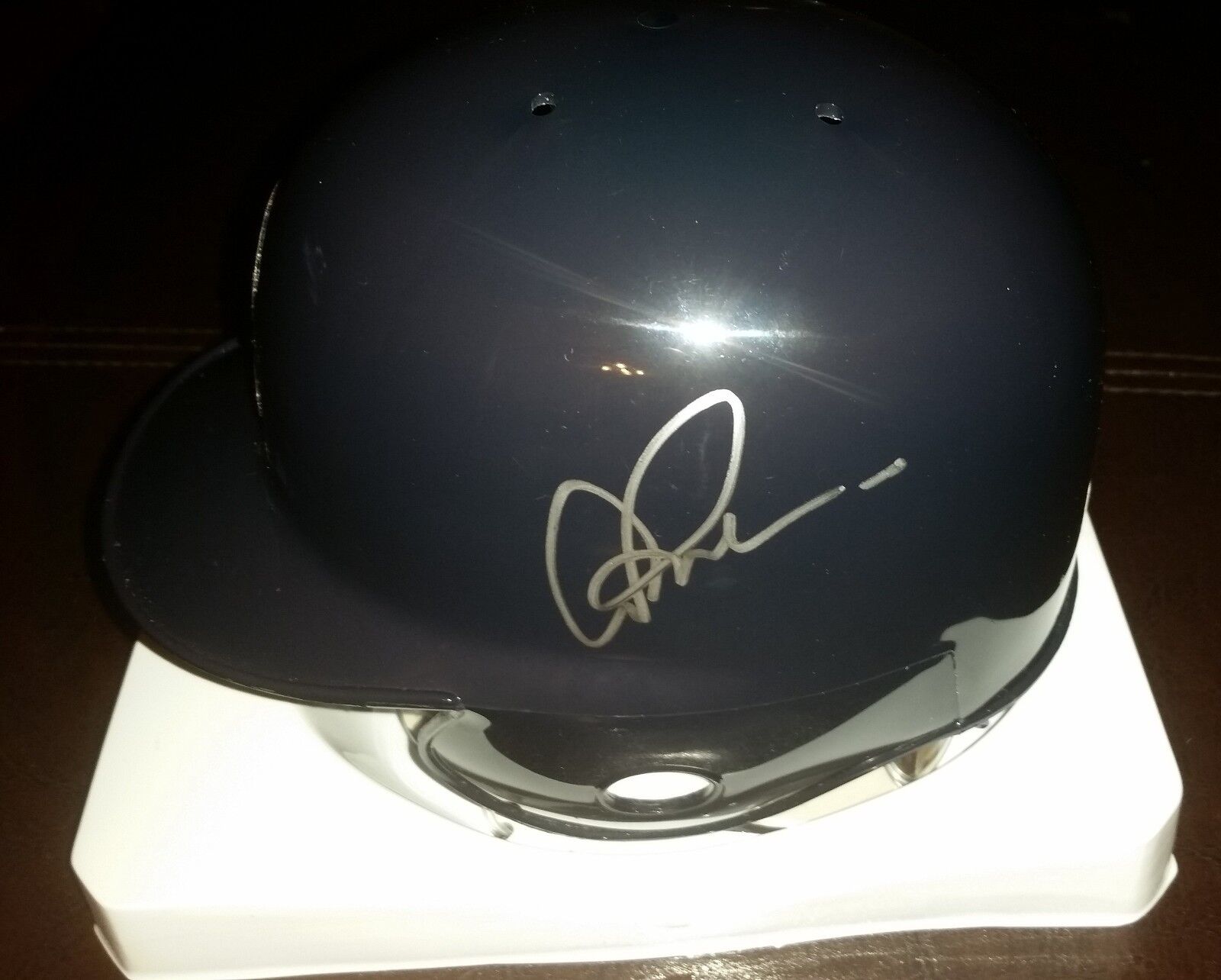 ALEX RODRIGUEZ 'NEW YORK YANKEES' ALL STAR SIGNED MINI-HELMET *COA