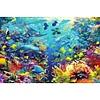 >SALE<Full Embroidery Eco-cotton Thread 11CT Print Undersea World Cross Stitch90x60cm