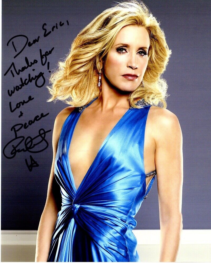 TO ERIC - Felicity Huffman Signed - Autographed Desperate Housewives 8x10 Photo Poster painting