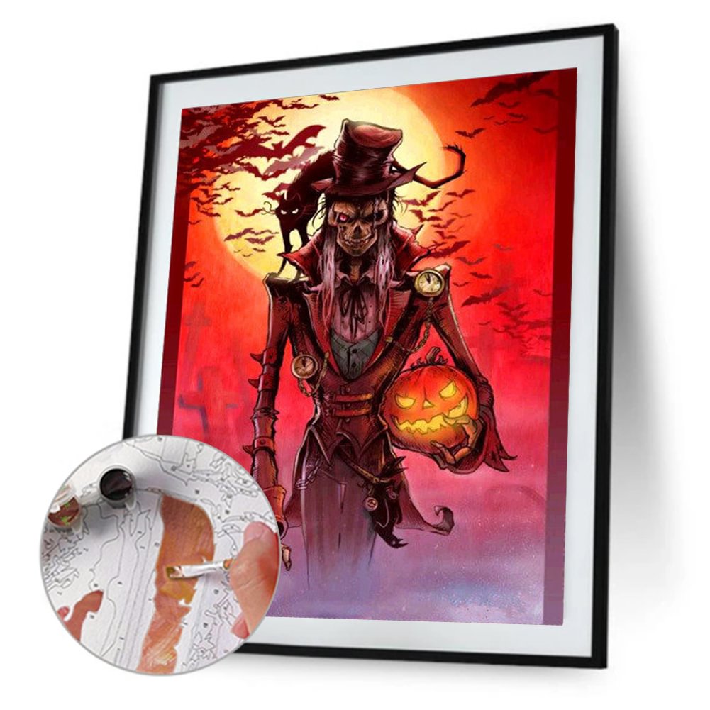 Halloween - Paint By Numbers