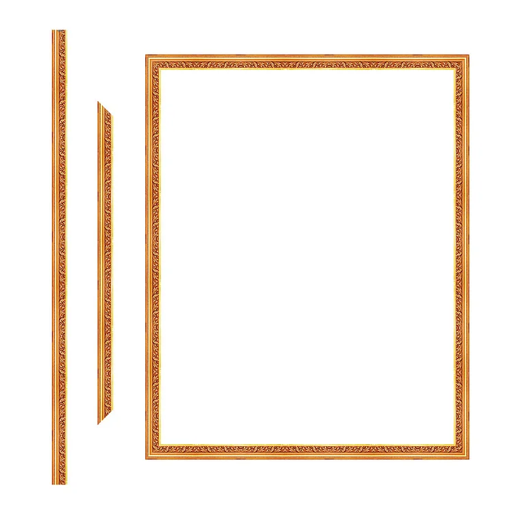 DIY Picture Frame Wall Sticker Self Adhesive Tape Kit for Oil Paint Poster gbfke