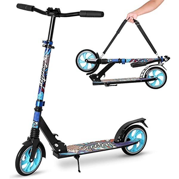 VOKUL Folding Kick Scooter for Adults and Kids