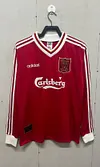 Joyfball 1995/1996 Retro Long Sleeve Liverpool Home Football Shirt 1:1 Thai Quality