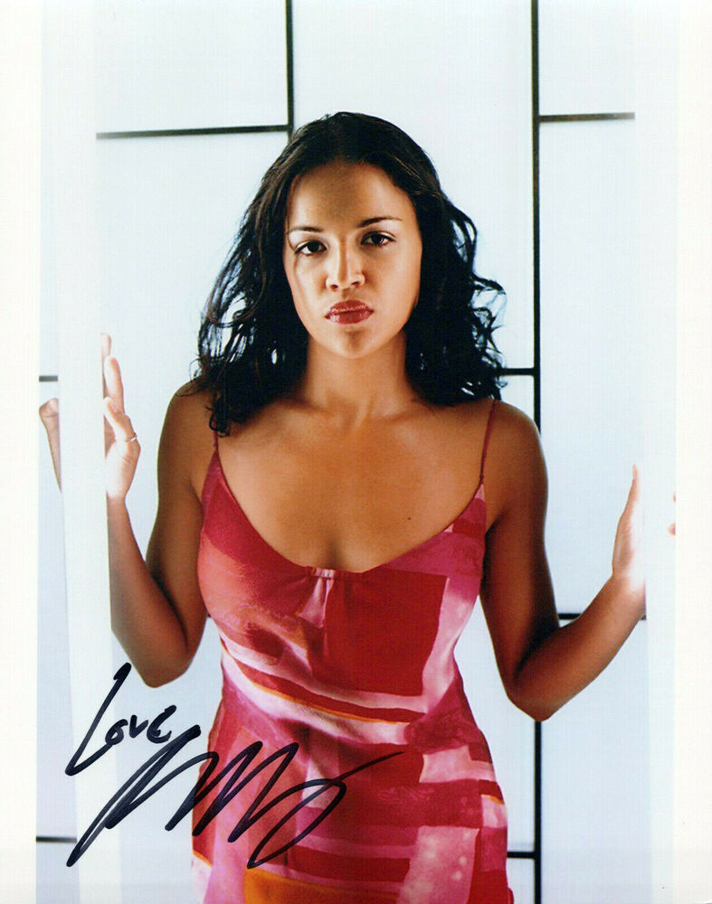 Michelle Rodriguez glamour shot autographed Photo Poster painting signed 8x10 #7