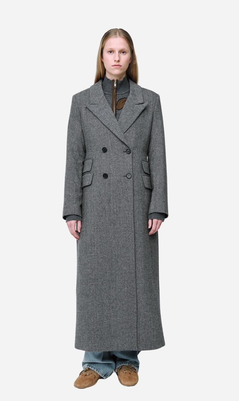 Wynn Hamlyn | Charlie Coat - Black/White